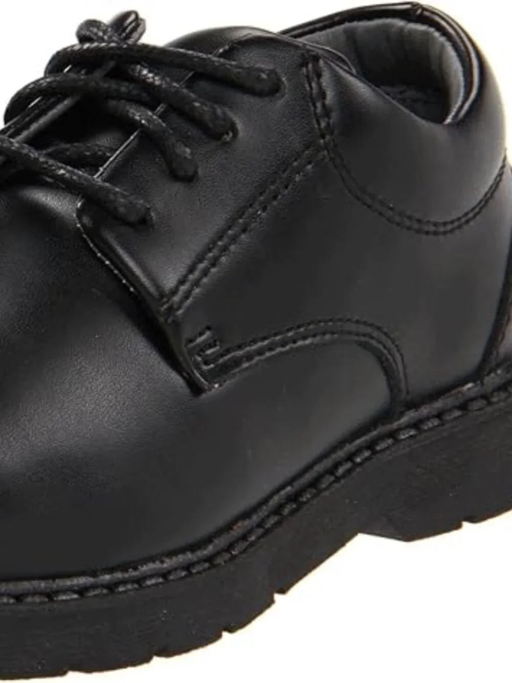 School Issue Scholar 5200 Uniform Shoe (Toddler/Little Kid/Big Kid)Black Leather